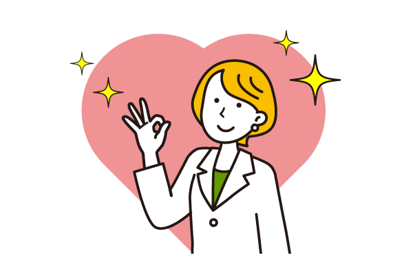 安心感を伝える薬剤師